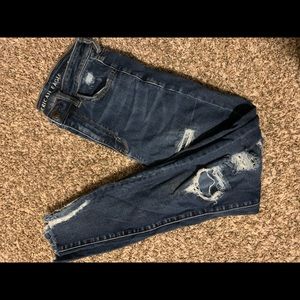 American Eagle skinny high rise jeans